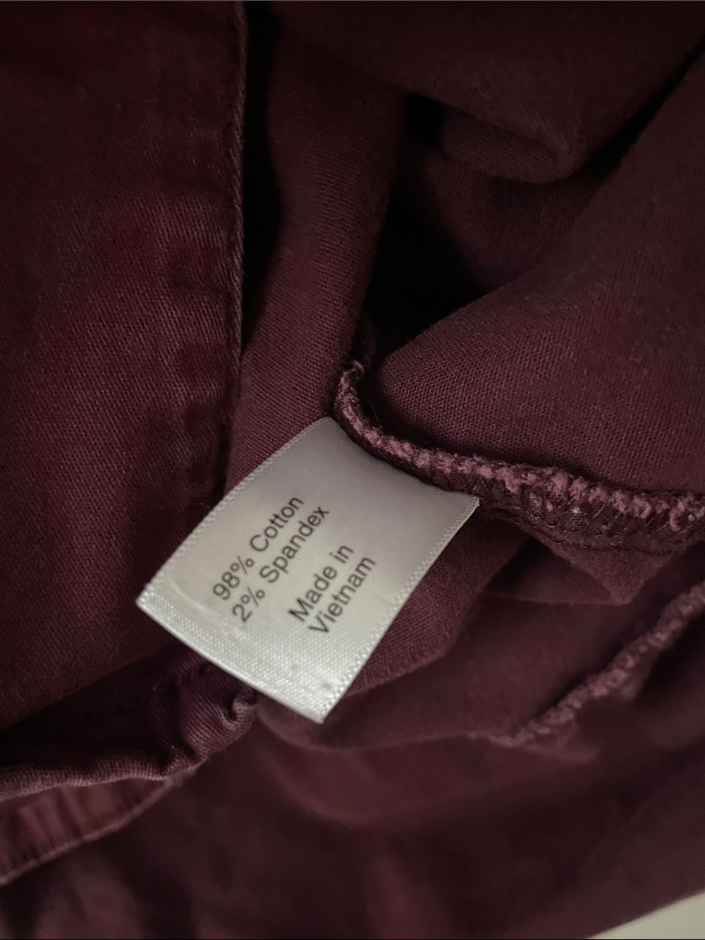 Lane Bryant Plum Button-Front Jacket, Ruffle Bottom - Picture 5 of 8